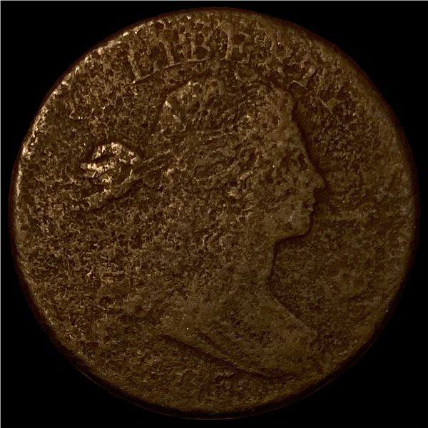 1798 Large Cent Draped Bust NICELY CIRCULATED