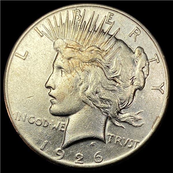 1926-S Silver Peace Dollar CLOSELY UNCIRCULATED
