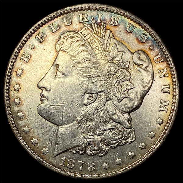 1878 Silver Morgan Dollar CLOSELY UNCIRCULATED