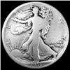 Image 1 : 1916 Walking Liberty Half Dollar NICELY  CIRCULATED
