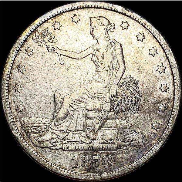 1878-S Silver Trade Dollar LIGHTLY CIRCULATED