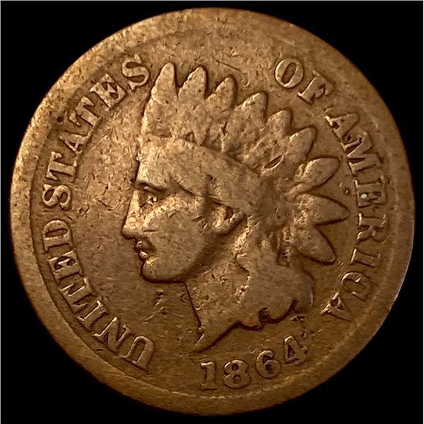 1864 Indian Head Cent LIGHTLY CIRCULATED