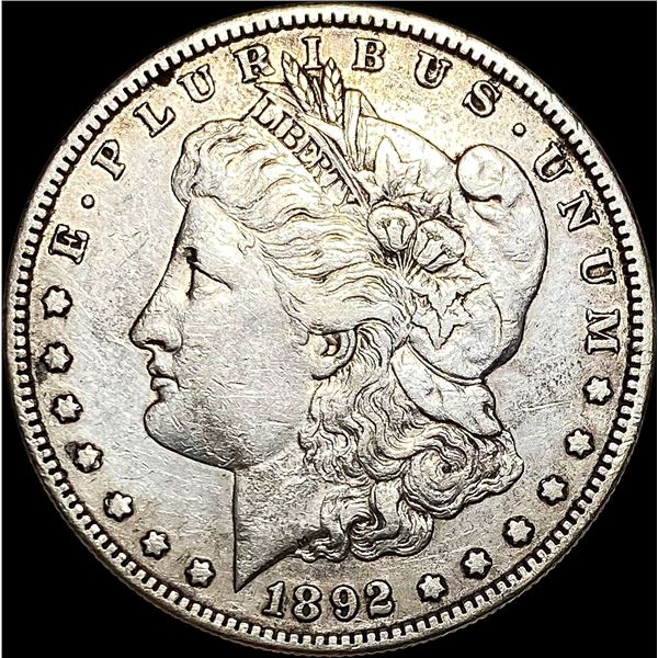 1892-S Silver Morgan Dollar CLOSELY UNCIRCULATED