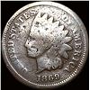 Image 1 : 1869 Indian Head Cent NICELY CIRCULATED
