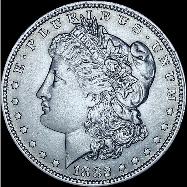 1882-O Silver Morgan Dollar CHOICE AU