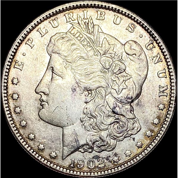 1902 Morgan Silver Dollar CLOSELY UNCIRCULATED