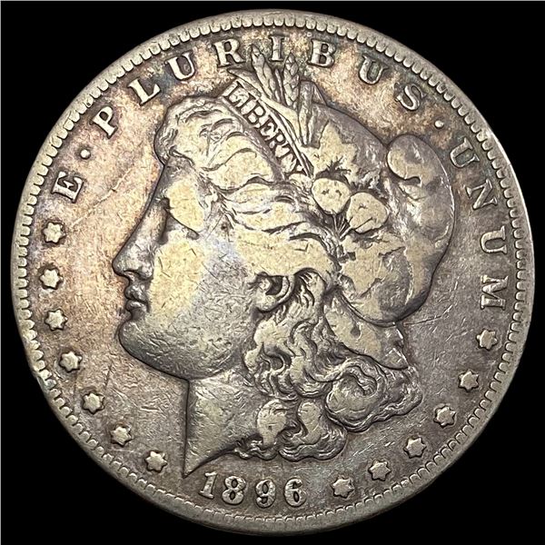 1896-S Silver Morgan Dollar LIGHTLY CIRCULATED