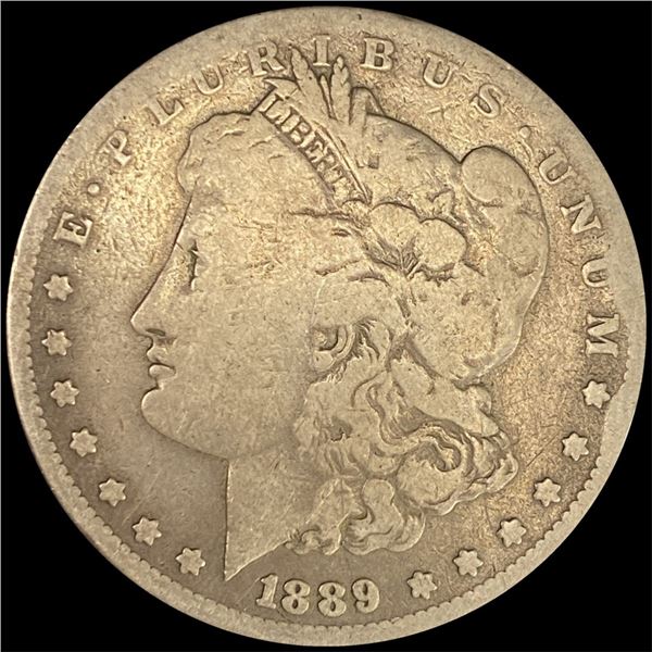 1889-CC Silver Morgan Dollar LIGHTLY CIRCULATED