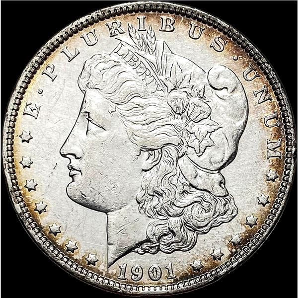 1901 Silver Morgan Dollar CLOSELY UNCIRCULATED