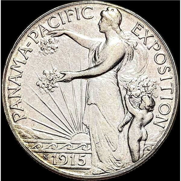 1915-S Silver Panama-Pacific Half Dollar UNCIRCULATED