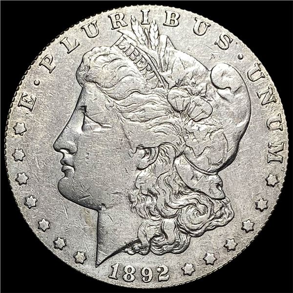 1892-S Silver Morgan Dollar LIGHTLY CIRCULATED