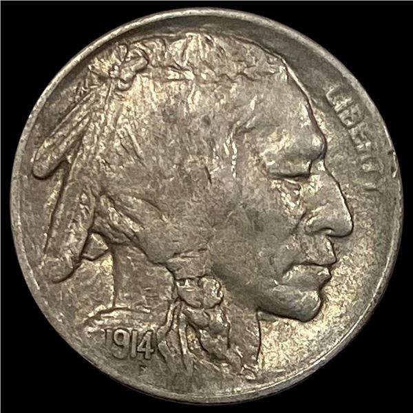 1914-S Buffalo Nickel CHOICE AU