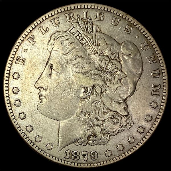 1879-S Silver Morgan Dollar NEARLY  UNCIRCULATED