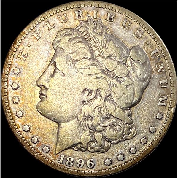 1896-S Silver Morgan Dollar NICELY CIRCULATED
