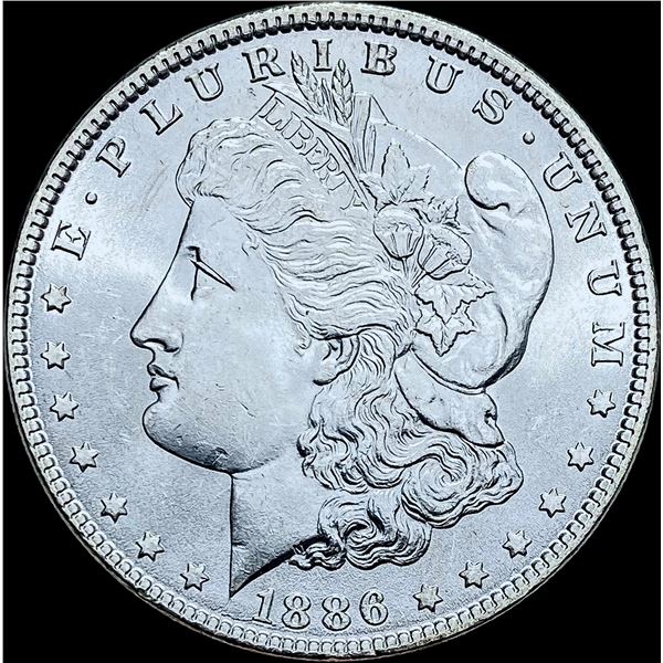 1886 Silver Morgan Dollar CHOICE BU