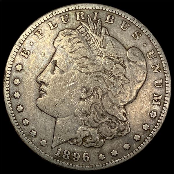 1896-S Silver Morgan Dollar LIGHTLY  CIRCULATED