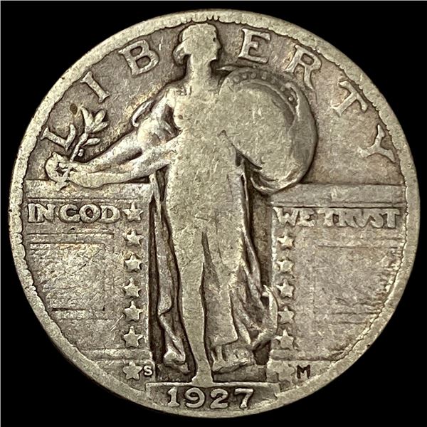1927-S Standing Liberty Quarter NICELY  CIRCULATED