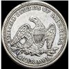 Image 2 : 1858 Seated Liberty Silver Quarter NEARLY UNCIRCULATED
