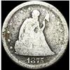 Image 1 : 1875-S Silver Twenty Cent Piece NICELY CIRCULATED