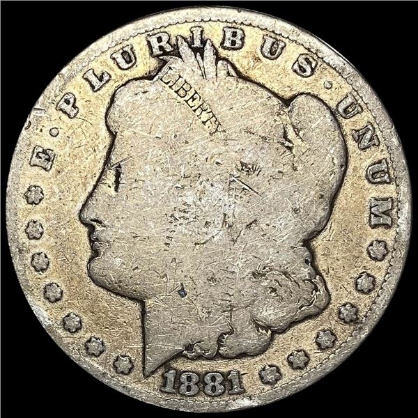 1881-CC Silver Morgan Dollar NICELY CIRCULATED