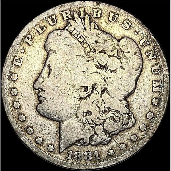 1881-CC Silver Morgan Dollar NICELY CIRCULATED