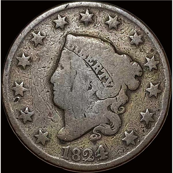 1824 Classic Head Large Cent NICELY CIRCULATED