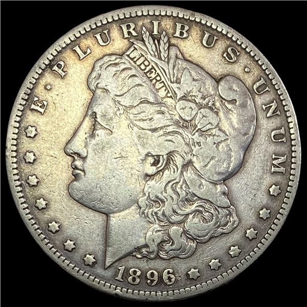 1896-S Silver Morgan Dollar ABOUT UNCIRCULATED