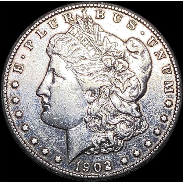 1902-S Silver Morgan Dollar CLOSELY UNCIRCULATED
