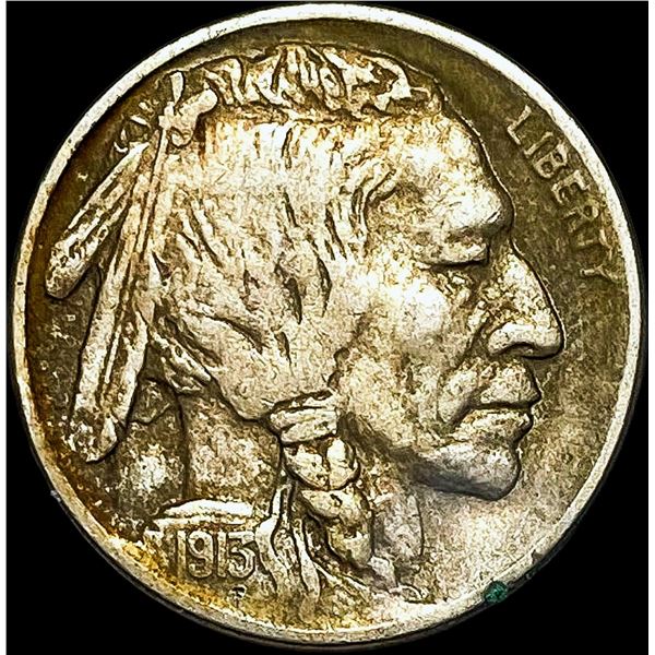 1913-D Type 2 Buffalo Nickel NEARLY UNCIRCULATED