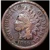 Image 1 : 1869 Indian Head Cent NICELY CIRCULATED