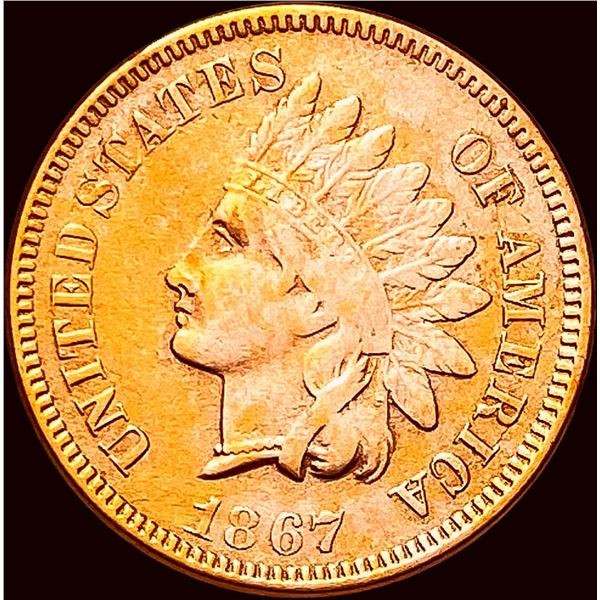 1867 Indian Head Cent CLOSELY UNCIRCULATED