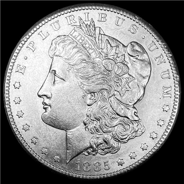1885-S Silver Morgan Dollar CHOICE AU