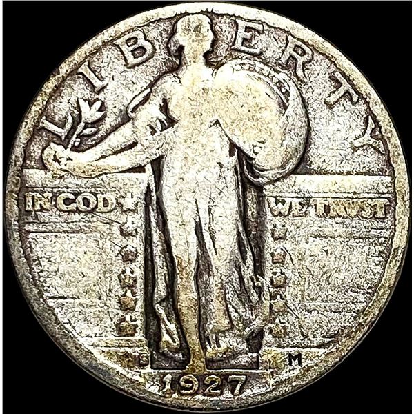 1927-S Standing Liberty Quarter NICELY CIRCULATED