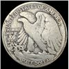 Image 2 : 1921-S Walking Liberty Half Dollar NICELY  CIRCULATED