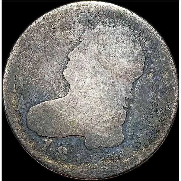 1818 Capped Bust Silver Half Dollar NICELY CIRCULATED