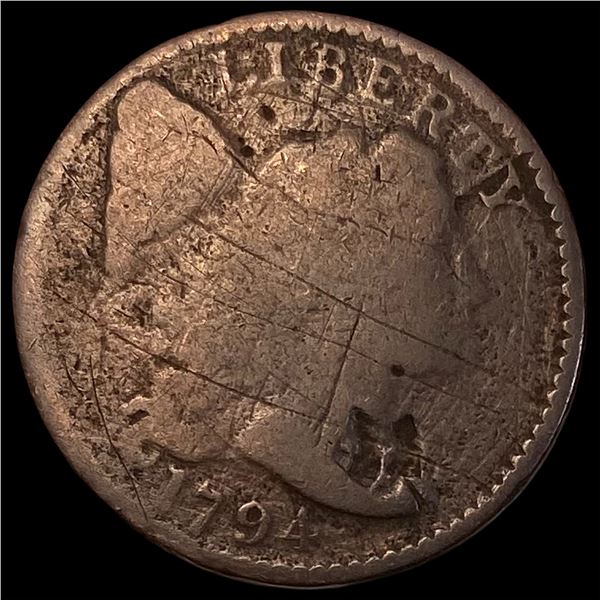 1794 Liberty Cap Large Cent NICELY CIRCULATED