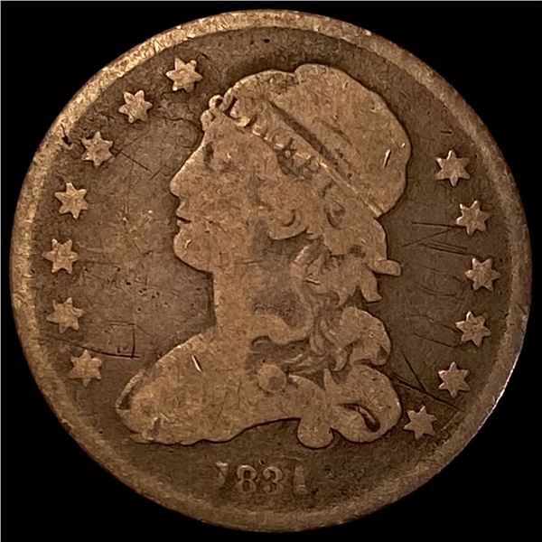 1831 Capped Bust Silver Quarter NICELY  CIRCULATED