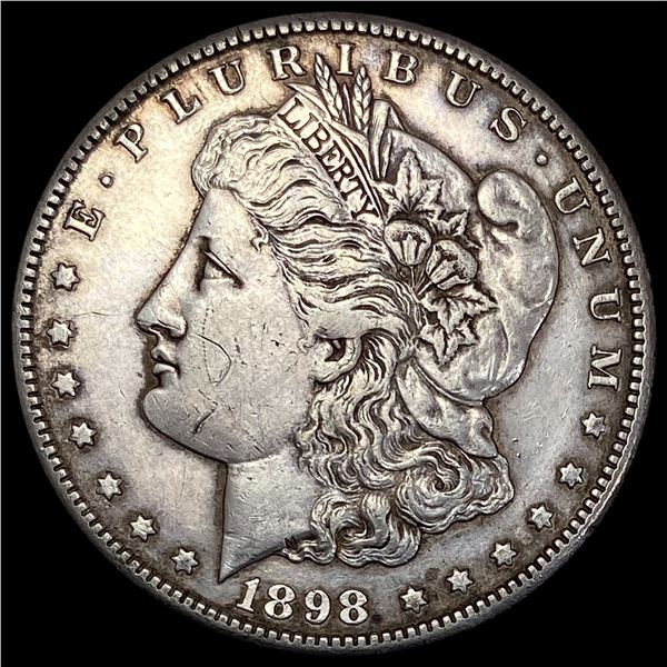 1898-S Silver Morgan Dollar NEARLY  UNCIRCULATED