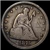 1875-S Seated Liberty 20 Cents NICE CIRC