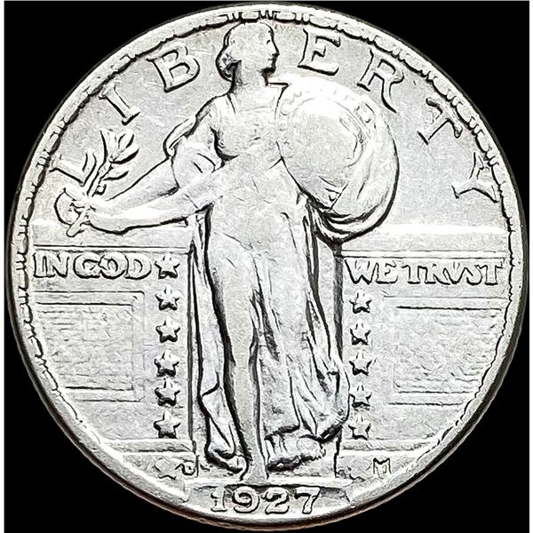 1927-D Standing Liberty Silver Quarter NEARLY UNCIRCULATED