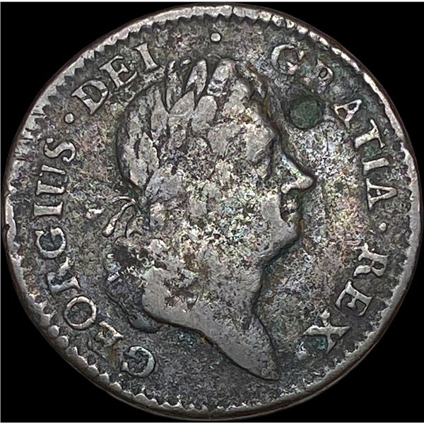 1723 Hibernia Ireland Halfpenny NICELY  CIRCULATED