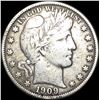1909-O Barber Half Dollar LIGHTLY CIRCULATED