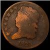 Image 1 : 1825 Classic Head Half Cent NICELY CIRCULATED