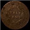 Image 2 : 1825 Classic Head Half Cent NICELY CIRCULATED