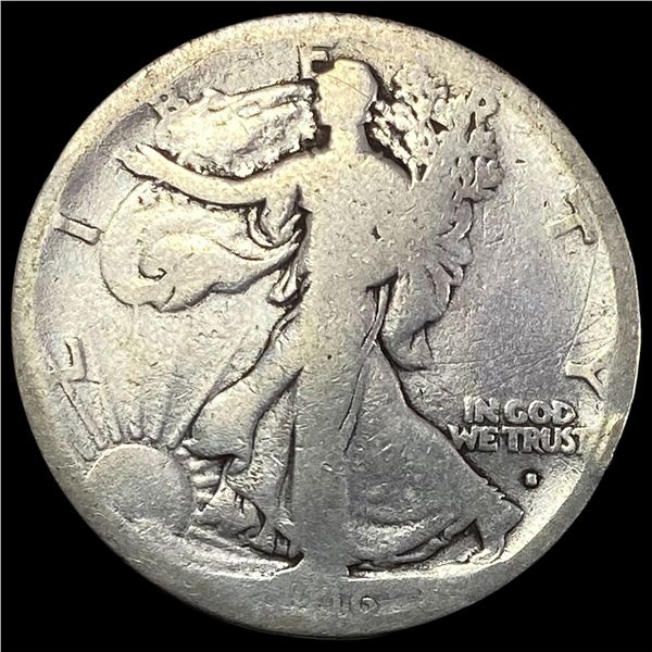 1916-S Walking Liberty Half Dollar NICELY  CIRCULATED