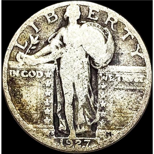 1927-S Standing Liberty Quarter NICELY  CIRCULATED