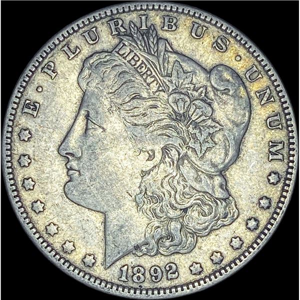 1892-O Morgan Silver Dollar NEARLY  UNCIRCULATED