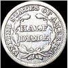 Image 2 : 1854 Seated Liberty Half Dime NEARLY  UNCIRCULATED