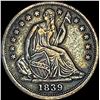 Image 1 : 1839 Seated Liberty Half Dime NEARLY UNCIRCULATED