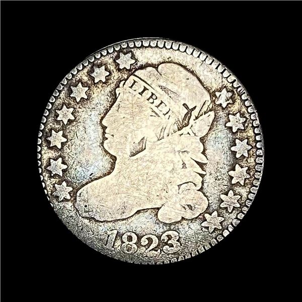 1823 Capped Bust Dime NICELY CIRCULATED